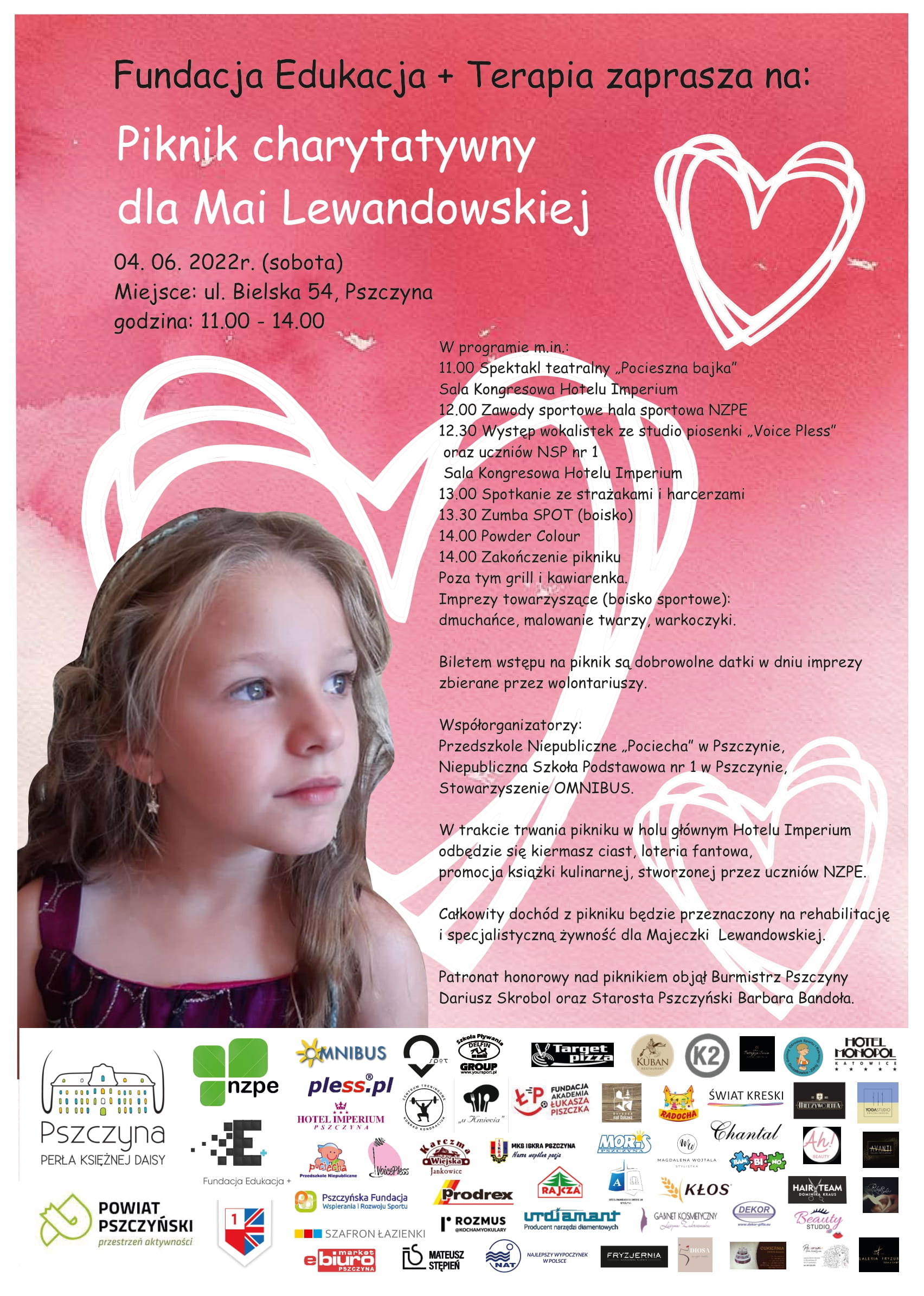 Piknik charytatywny dla Mai Lewandowskiej